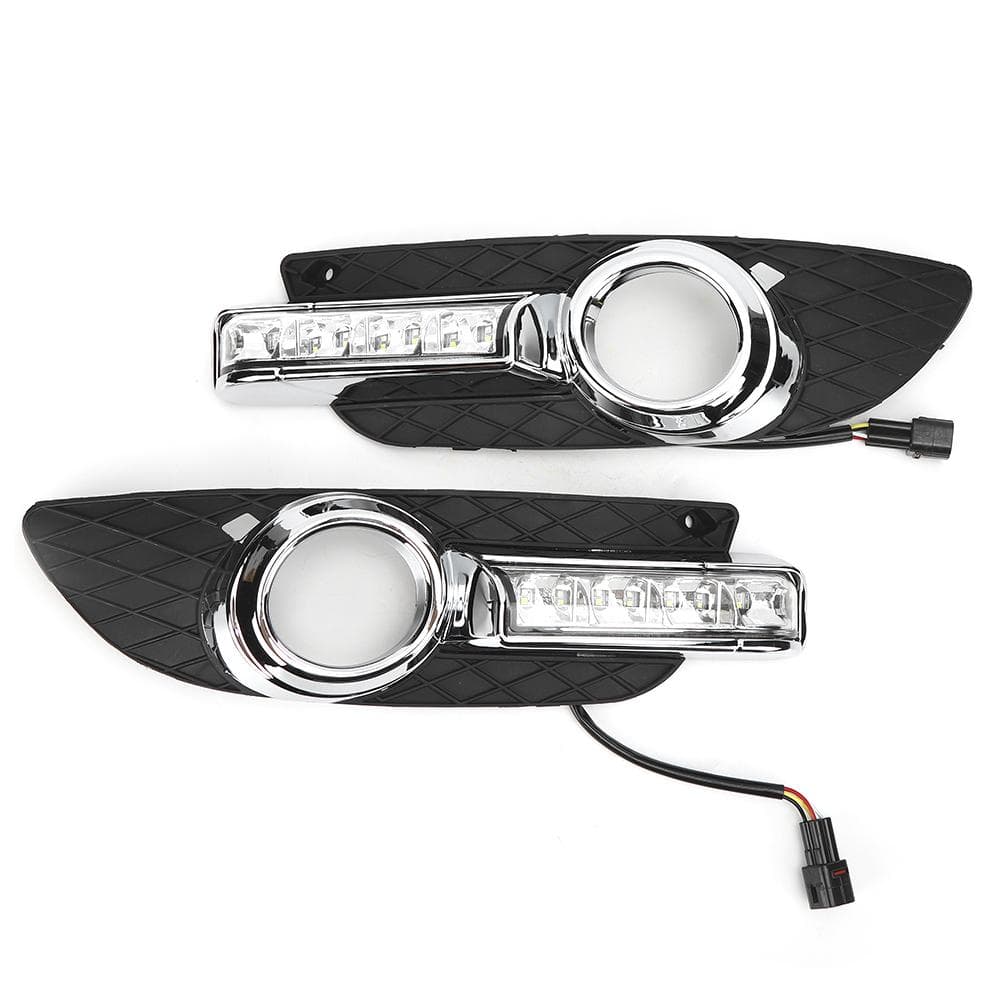 LED DRL Daytime Running Light Yellow White 2 Colors Fit for Mitsubishi Lancer 2007?2012