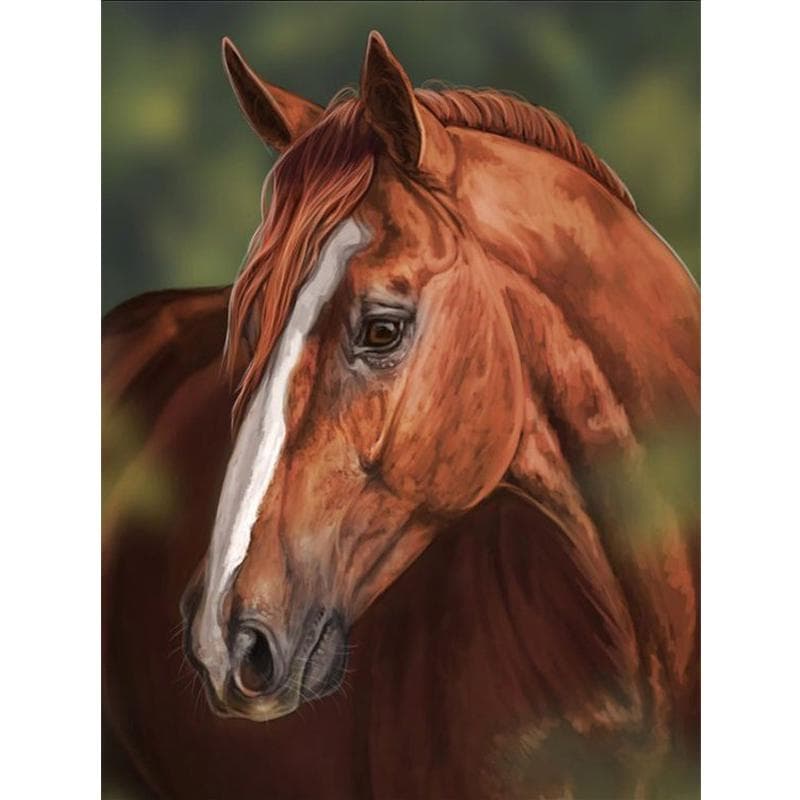 Diamond Embroidery Horse 5D DIY Diamond Painting Cross Stitch Animal Mosaic Home Decor 20X30CM