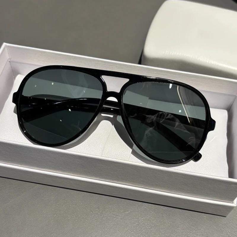 Men Pilot Style Sunglasses Toad Mirrors UV400 Protection Driving Vacation Shades 1PC