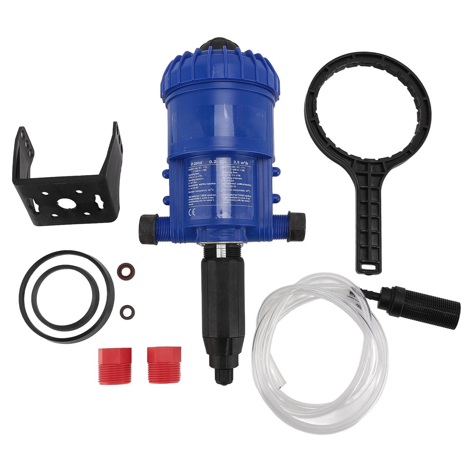 Fertilizer Injector Pump Plastic Liquid Mixing Automatic Water Powered Dosing Pump for Farm
