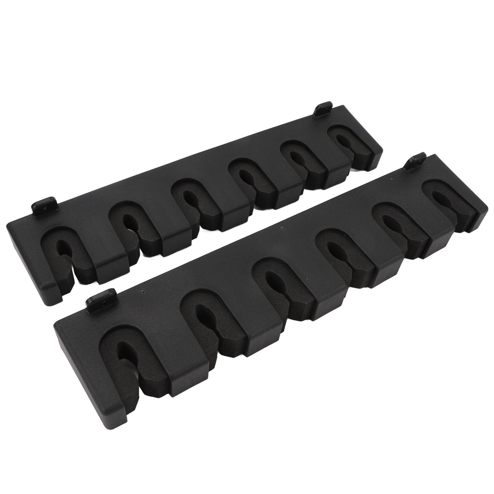 Horizontal Fishing Rod Rack Store 6 Rods Safely Securely Soft Foam Grip Pads Wall Mounted Fishing