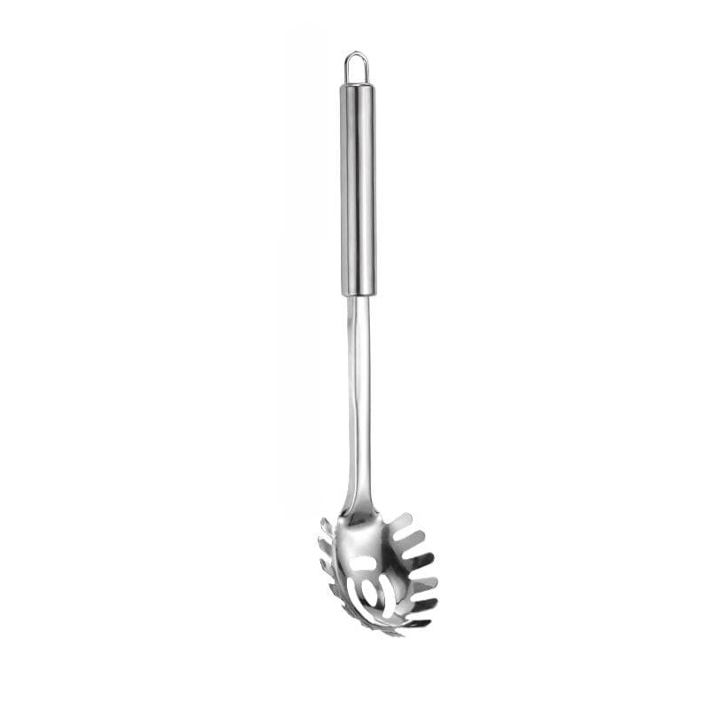 Pasta Scoops Noodle Spoon Scoop colander Spaghetti Ladle Slot Stainless Steel Colander Kitchen Gadget