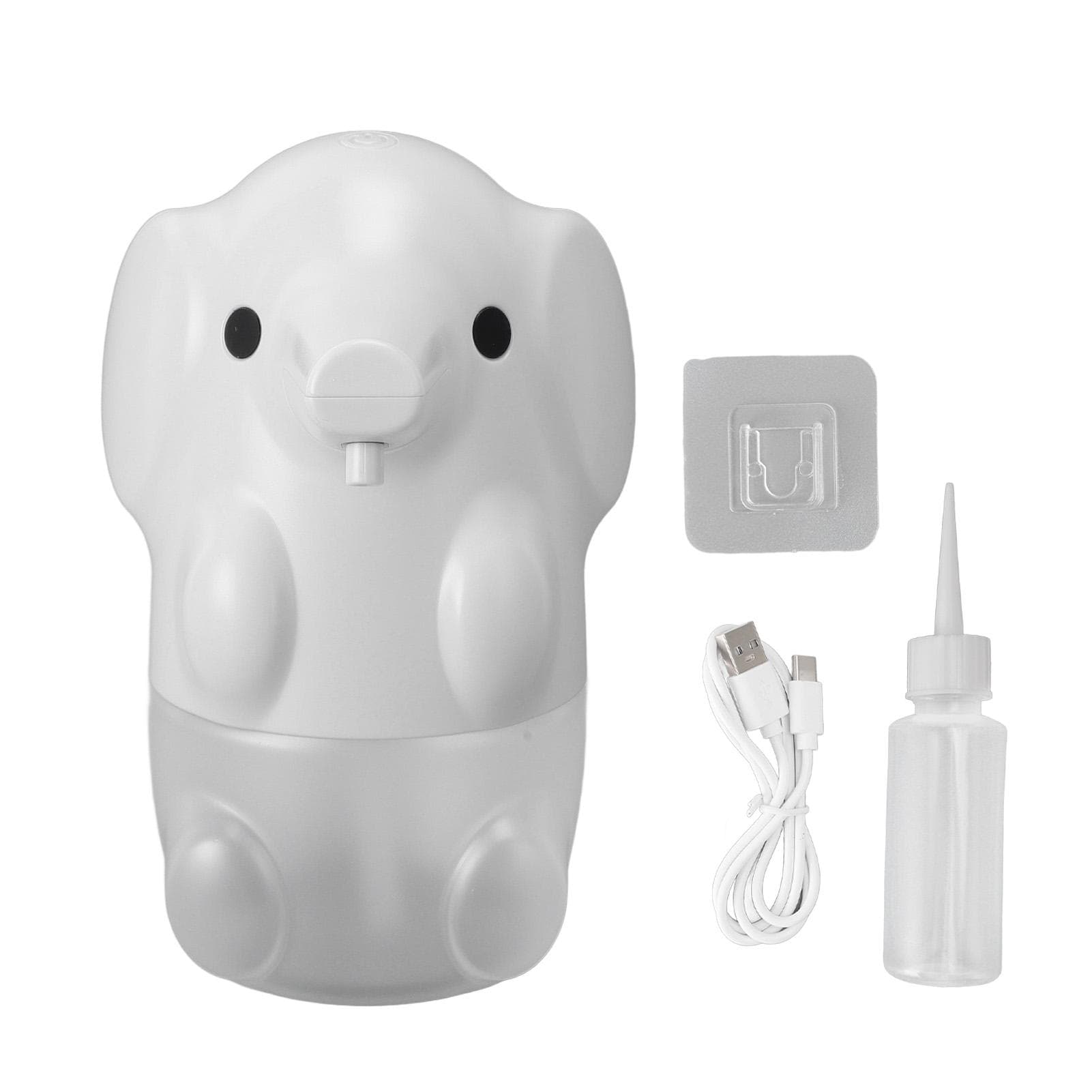 Cute Pet Elephant Touchless Soap Dispenser USB Rechargeable Automatic Foaming Soap Dispenser for white