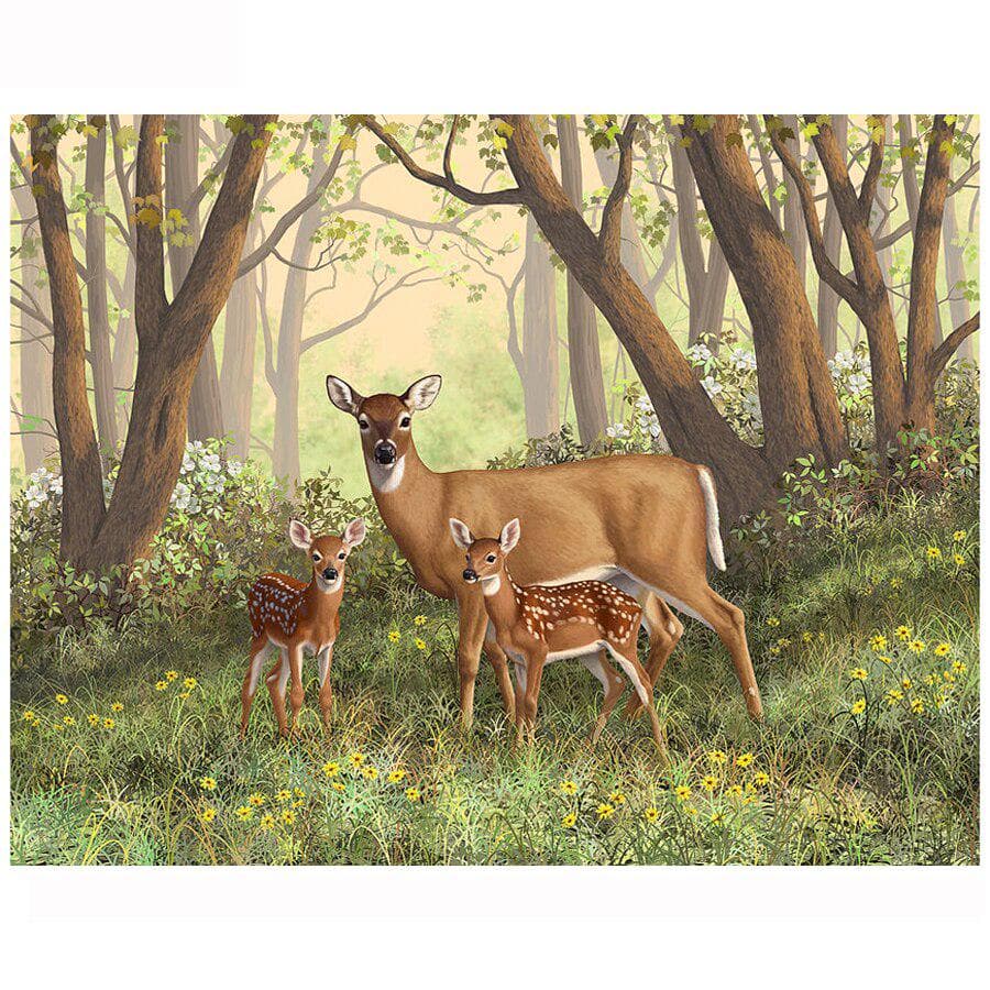 Diy Diamond Painting Forest Deer 5D Diamond Embroidery Diamond Painting Cross Stitch Rhinestone 20X30CM