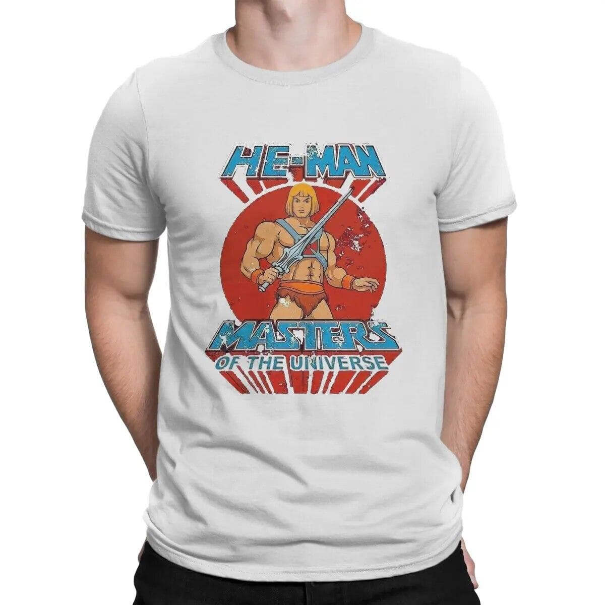 He Unisex And The Mastersbof The Universe Unisex's TShirt Masters Of The Universe Sleeve Fabric T Shirt Funny High Quality Gifts L