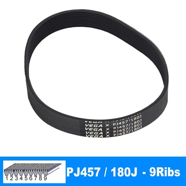 VEGA V-Belt PJ457 180J 3/4/5/6/7/8/9/10 Ribs for DIYModel Motor Belt Parts