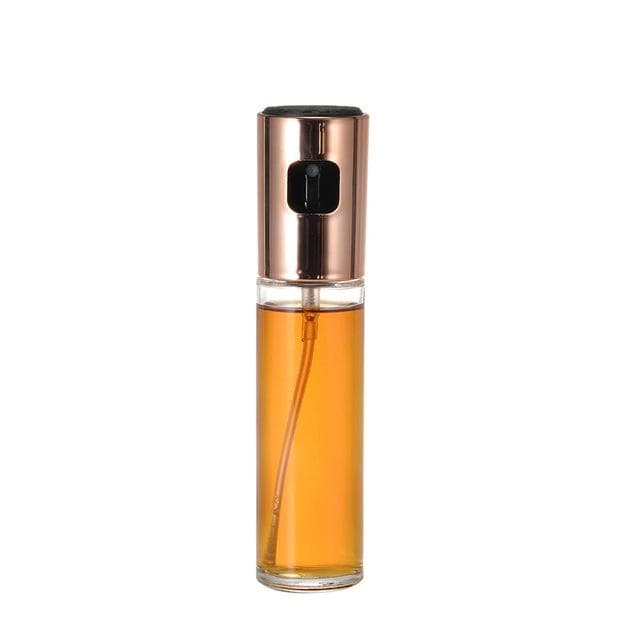 Kitchen Stainless Steel Olive Oil Sprayer Bottle Pump Oil Pot Leak-proof Grill BBQ Sprayer Oil Dispenser BBQ Cookware Tools rose gold