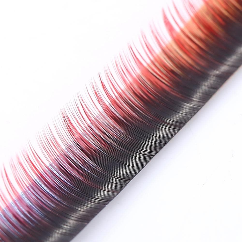 Gradient Color Beauty 3D False Eyelashes Dense Eye Lashes Extension Makeup Tool 12mm 12MM