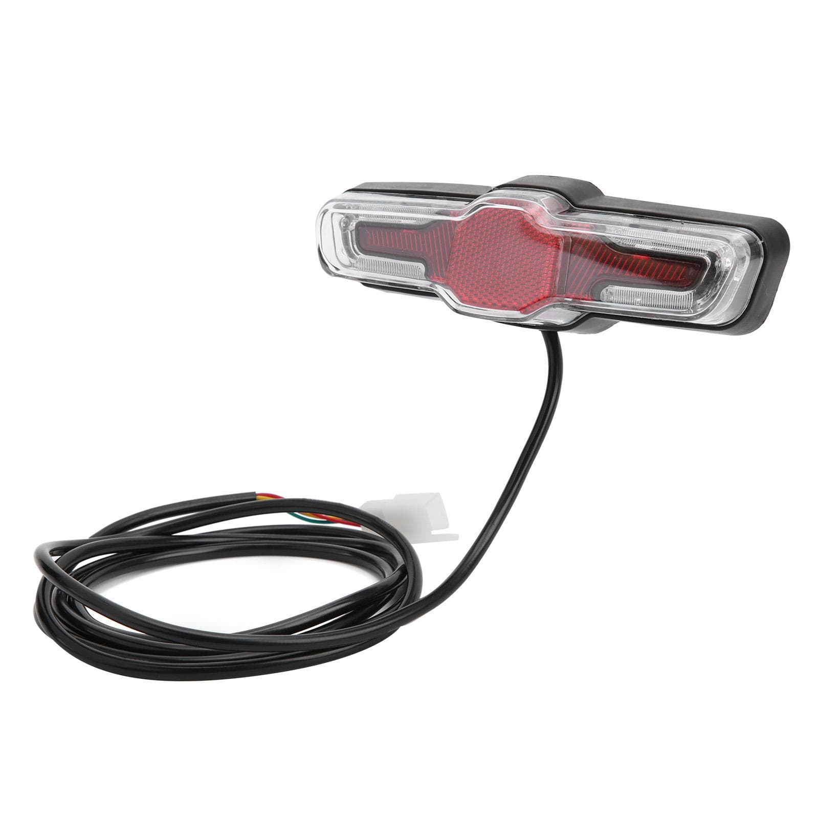 Electric Bicycle Rear Light 5LEDs ABS 36V48V60V for Hub Motor Safety Night Cycling Accessories