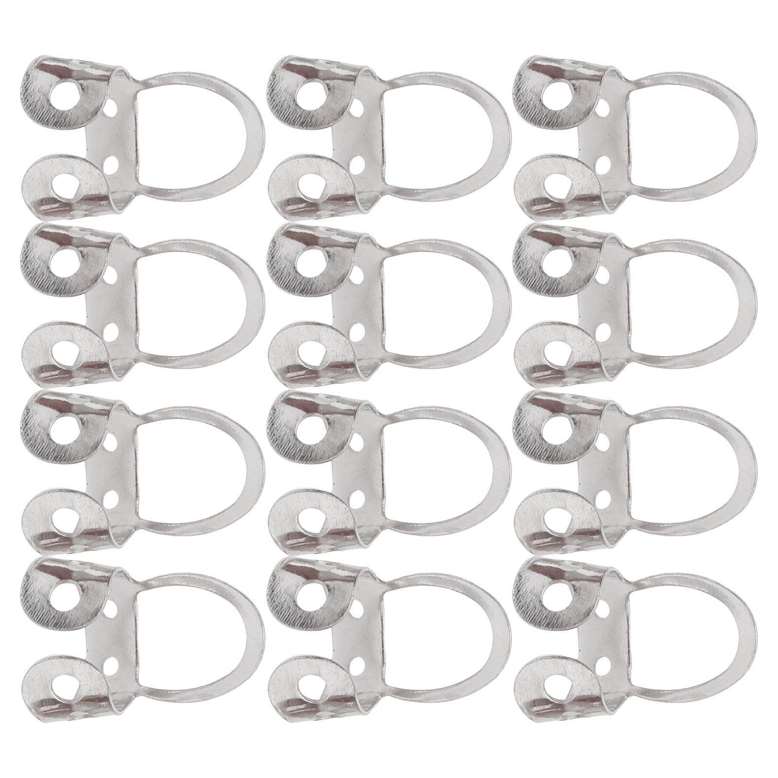 12Pcs Finger Picks Adjustable Stainless Steel Banjo Ukulele Guitar Plucked Strings ToolSilver silver