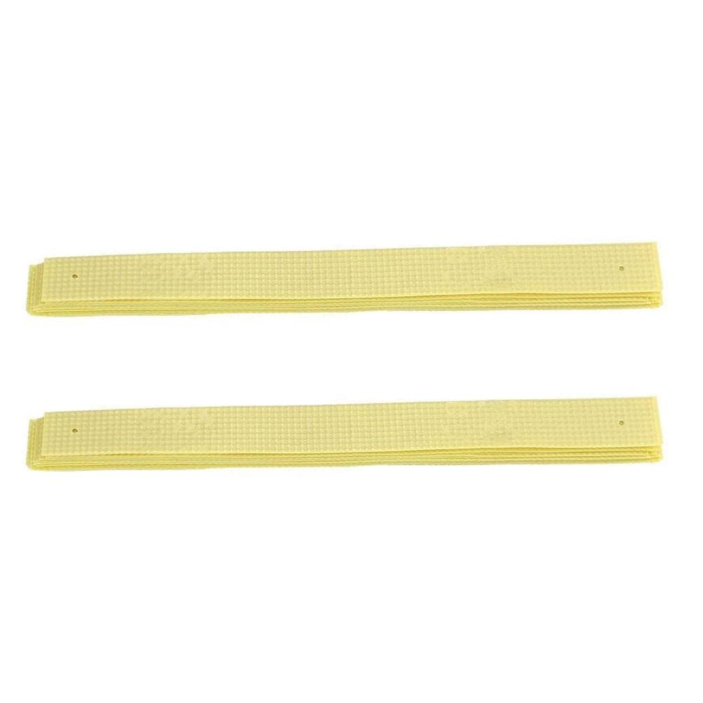 40Pcs Manhao Fluvalinate Stripes Mite Varroa Beekeeping Medicine yellow