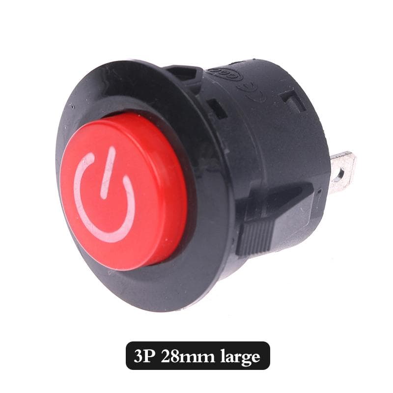 One Button Start Switch For Children Electric Car Power Switch Baby Battery Car