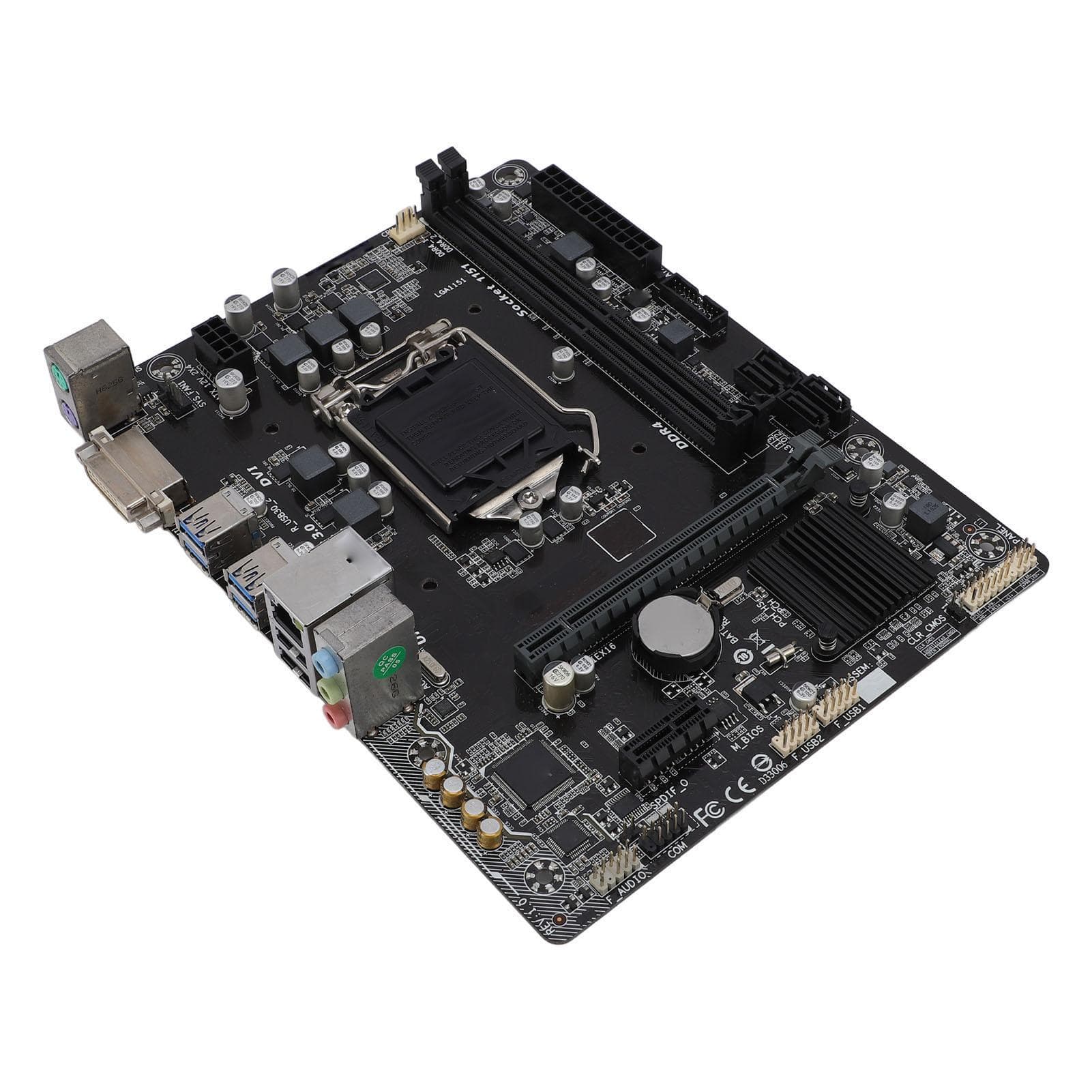 M-ATX Desktop Motherboard PCI-E 3.0 LGA 1151 CPU Slot Double DDR4 2133MHz Memory for Core I7 I5 I3