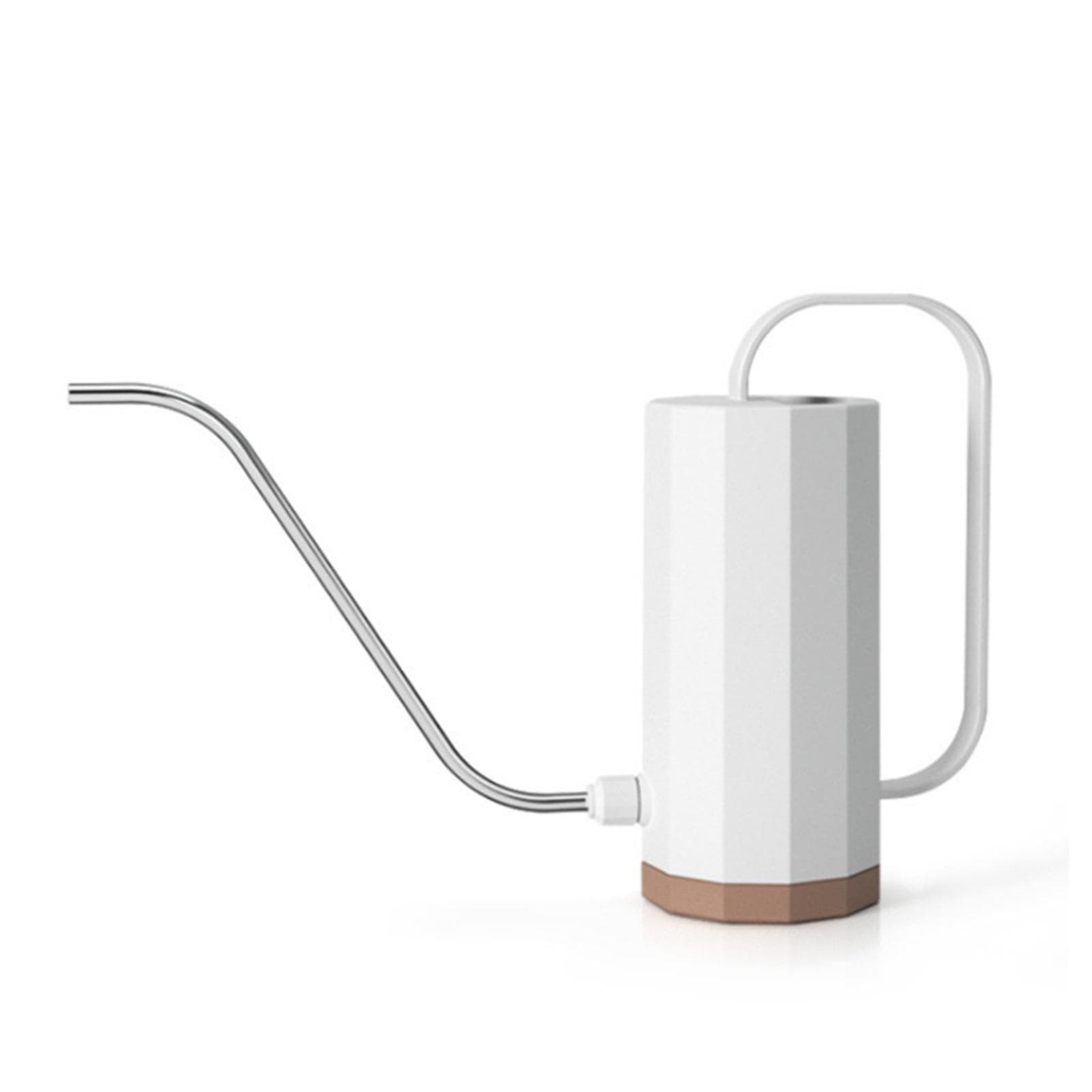 Watering Pot Plastic Horticultural Potted Flower Nordic Style Watering Can with Long Curved Nozzle