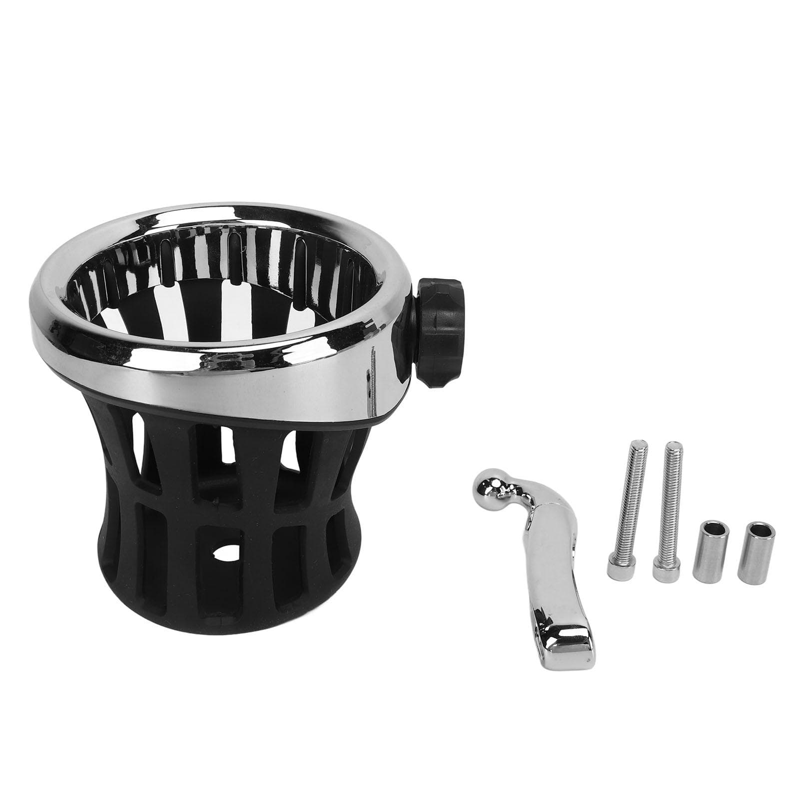 Car Cup Holder Aluminum Rubber Motorcycle Handlebar Drink Mount Replacement for Gold Wing