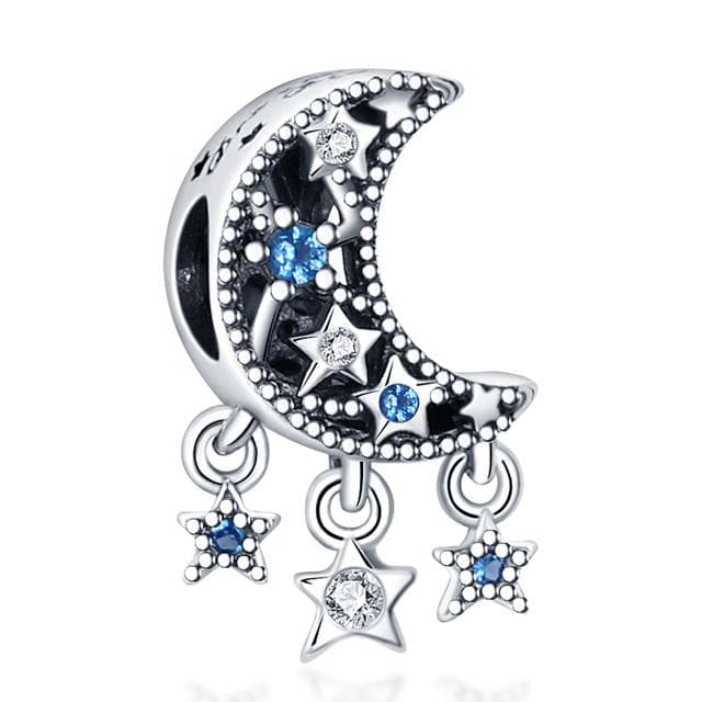 Charms 925 Origina Silver Evil Eye Owl Blue Charms For Fashion Bracelet DIY Jewelry Making