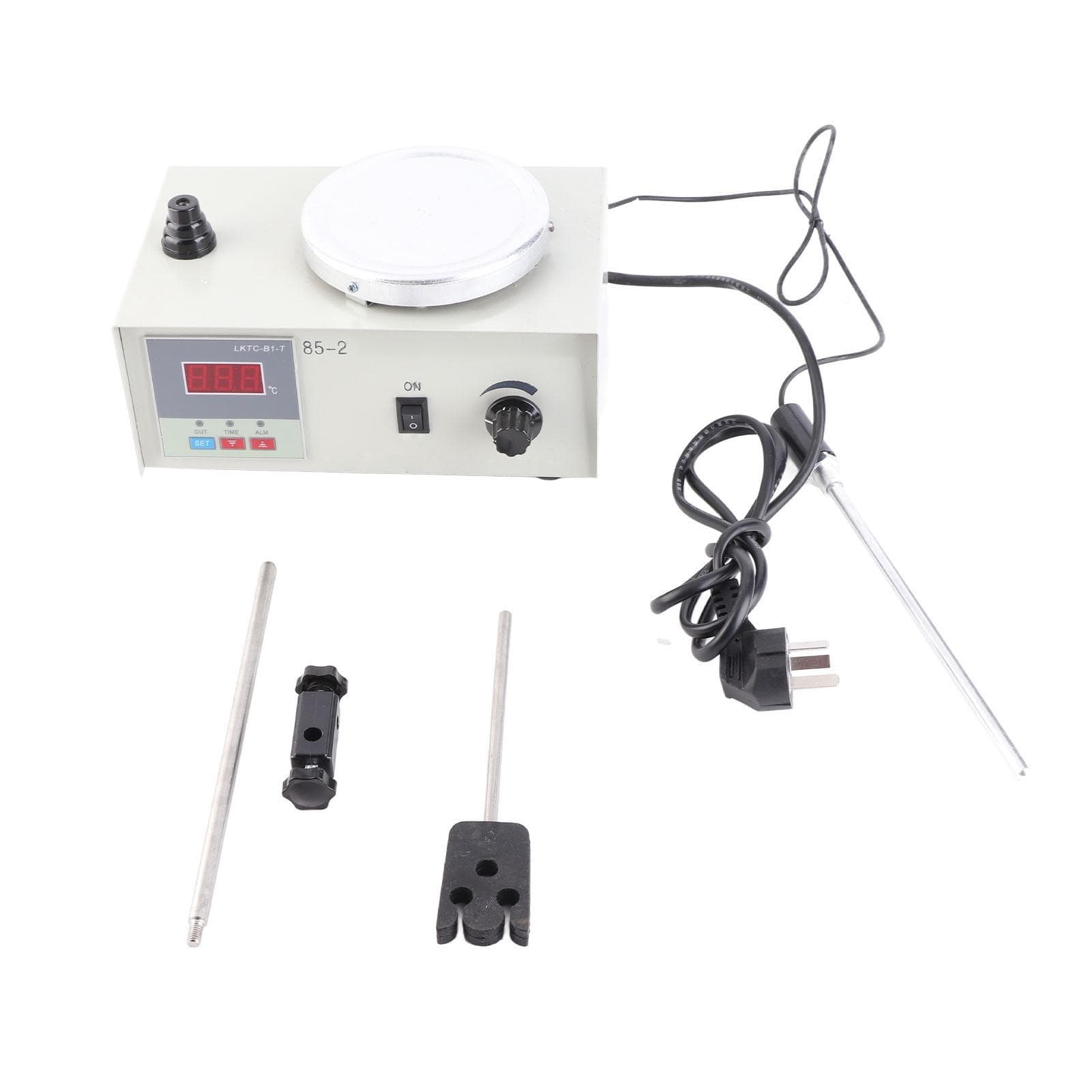 85?2 Lab Mixer Magnetic Stirrer Hotplate Digital Display Adjustable Stir Machine