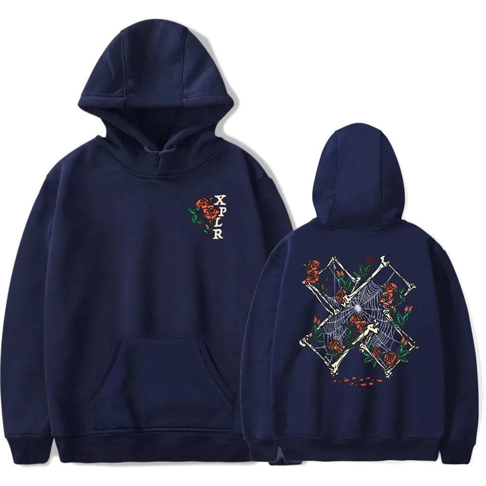 XPLR Sam and Colby Grave Merch Women And Men Hoodies Unisex Hooded Sweatshirt Casual Clothing S