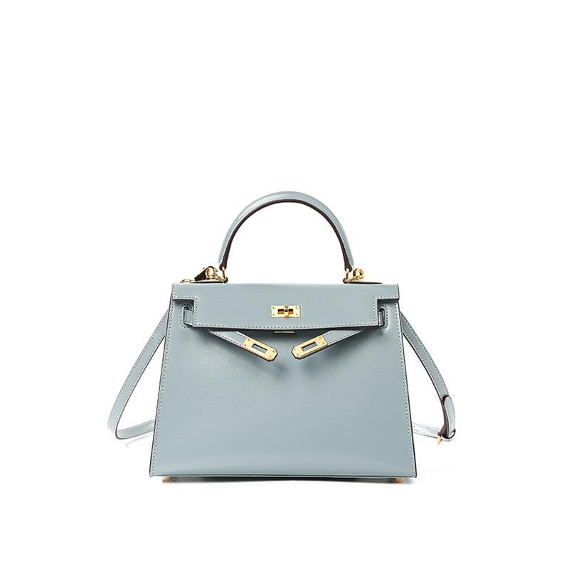 High End Version Bag Second-generation BOX Patterned Cowhide Mini Handbag New High-end Leather Women's Crossbody Bag 25x10x19cm