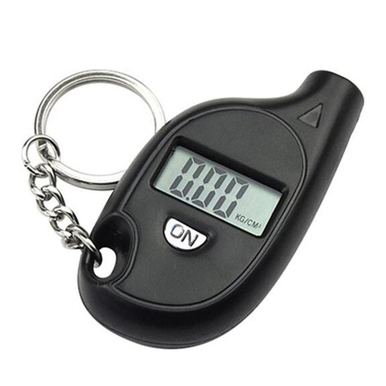 Digital Tire Gauge Tyre Tire Air Pump Pressure Tester LCD Display 5-150 PSI Auto Power-off PSI KPa black