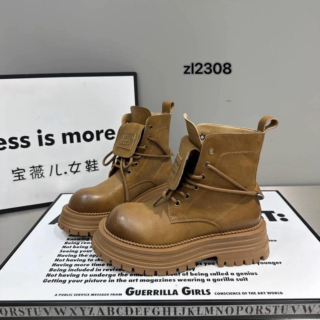 Platform Shoes Ankle Boots for Women Chunky Boots Women Ladies Shoes Black Boots Women Barefoot Shoes 39 yellow