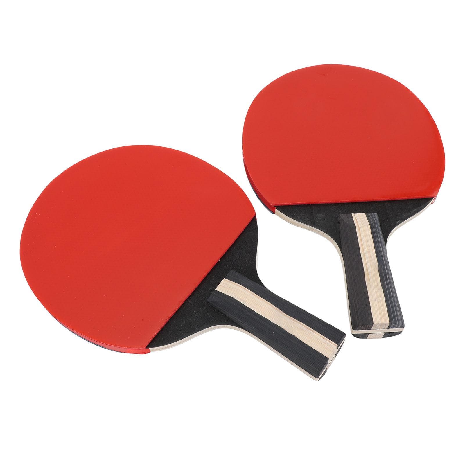 Table Tennis Paddle Set Professional 2 Table Tennis Rackets 3 Balls Penhold Table Tennis Racket Set