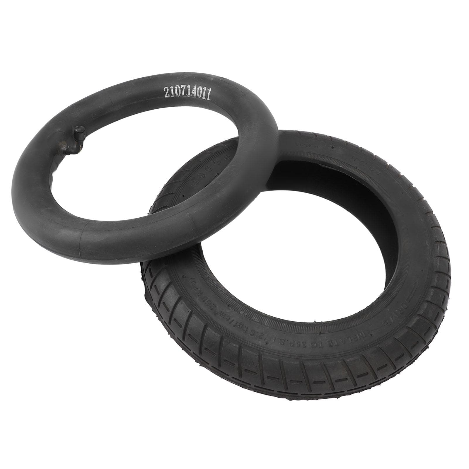 10 Inch Power Wheelchair Tire Set Rubber Heatproof Electric Wheelchair Tire and Inner Tuber