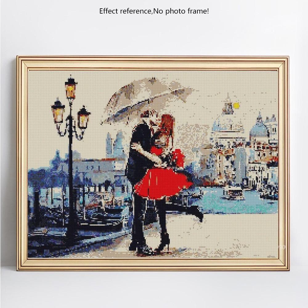 Diamond Painting With Round Stones Portrait Diamond Embroidery Full Display Diamond 20X30
