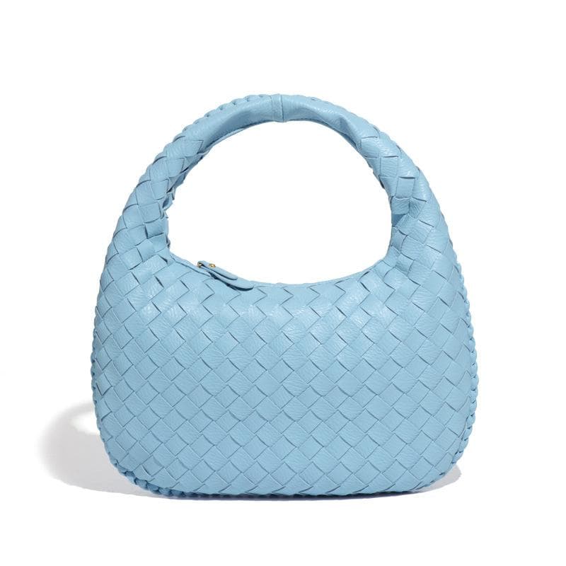 Women's Woven Bag, European and American Retro Vegetable Basket, Underarm Bag, Hand Bag, Shoulder Bag
