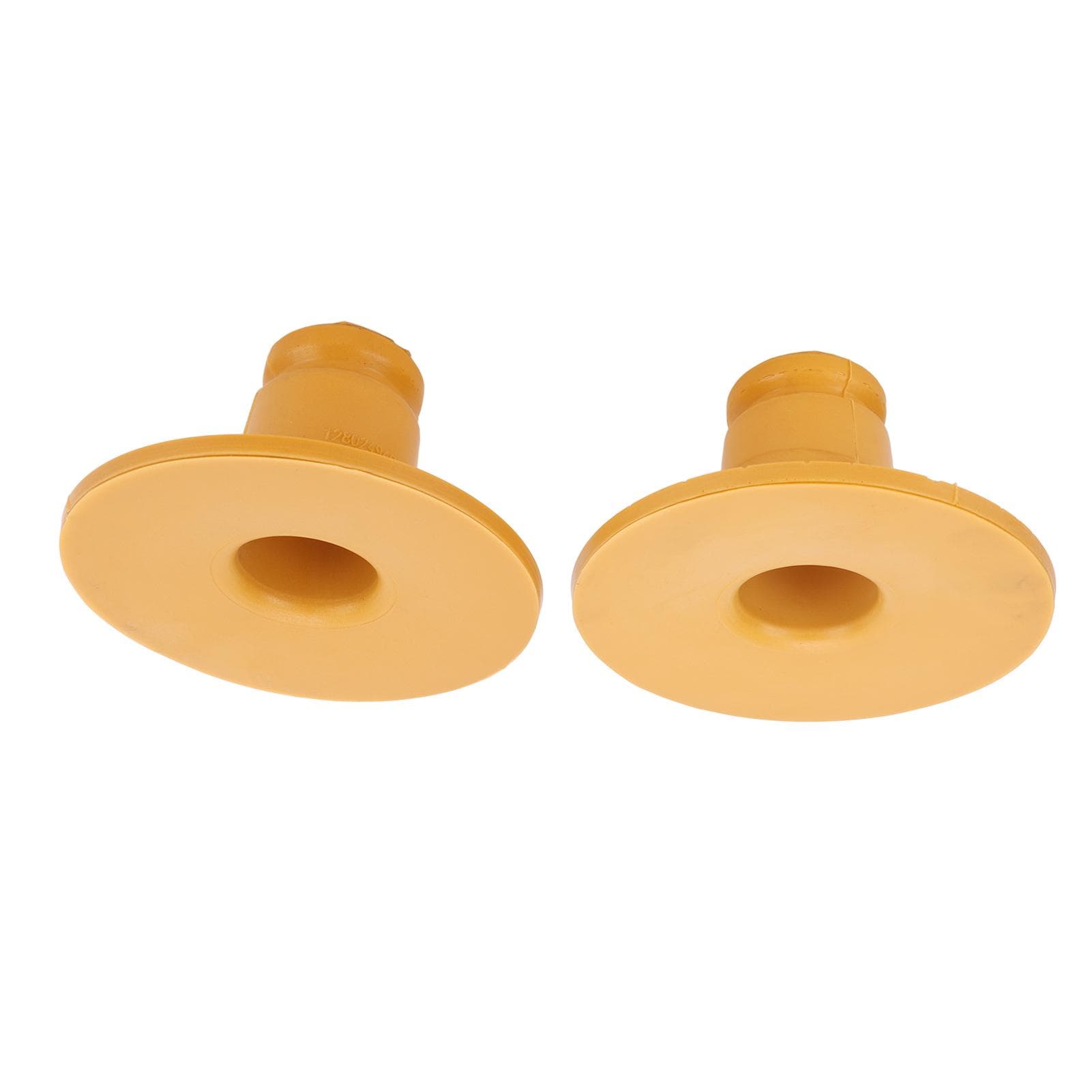 2pcs Rear Spring Bump Stop PU Yellow 12802494 Good Performance Excellent Elasticity Replacement for