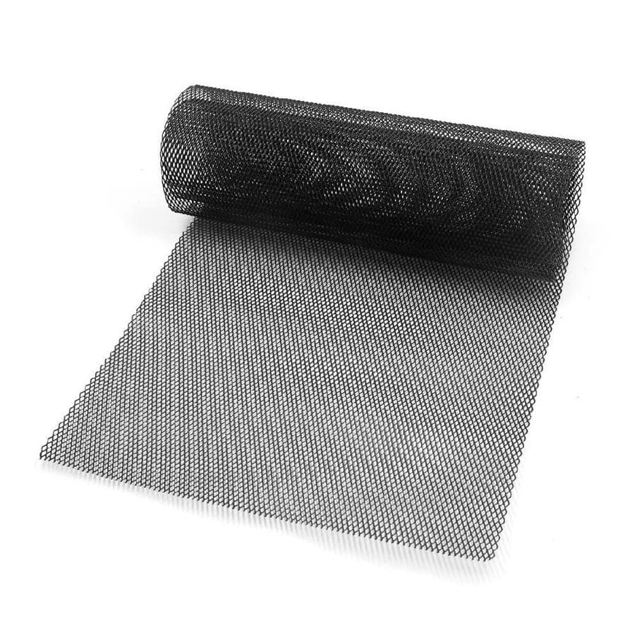 Black Aluminum Mesh Grill Cover Car Bumper Fender Hood Vent Grille Net 40 x 13