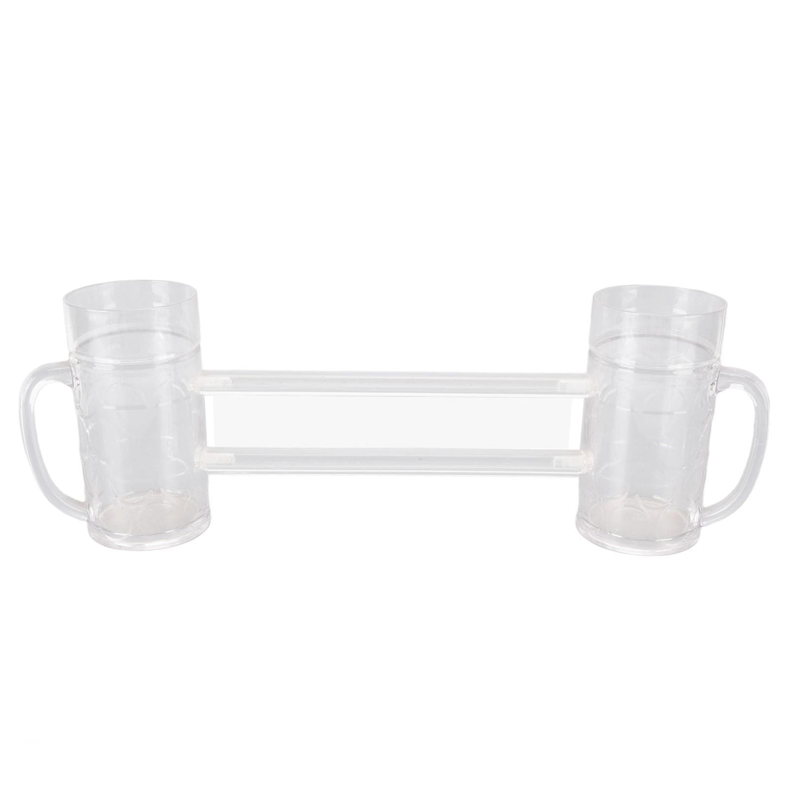 Beer Mug Anti Drop Crystal  Free Drinking Glasses with Handle for Bar KTV Freezer