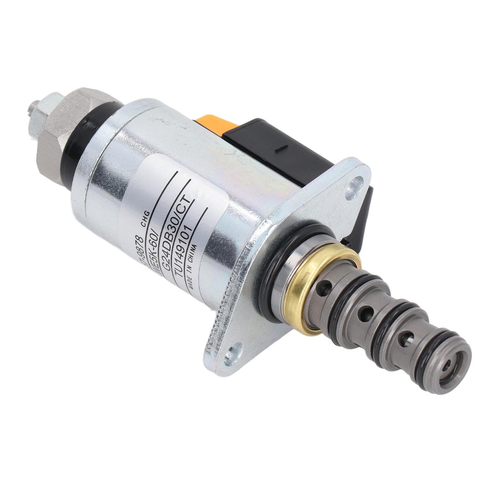 Safety Locking Solenoid Valve Alloy Steel Excavator Accessories 457?9878 for Caterpillar E320B