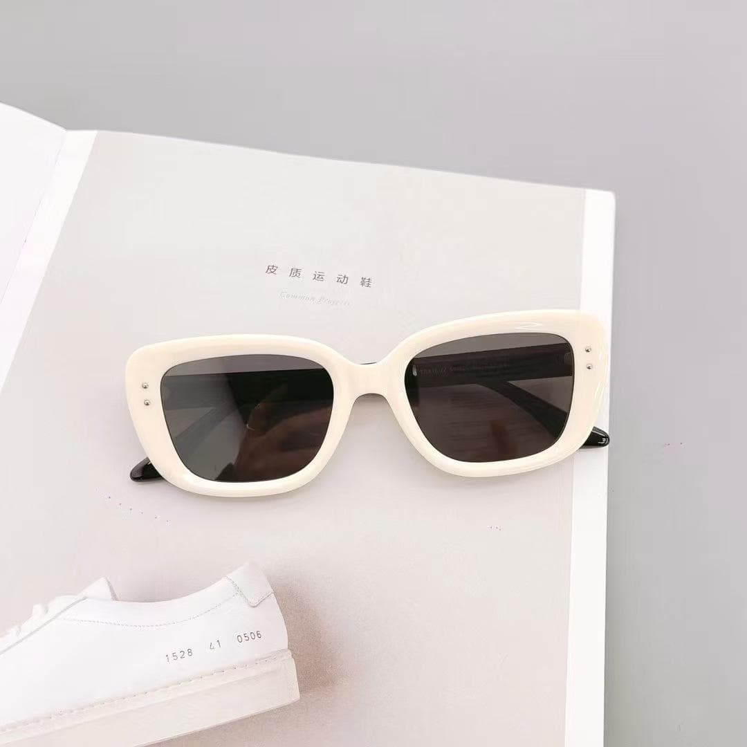 TR90 Material Sunglasses for Men Women with Rivets Decoration High Quality Party Sun Glasses