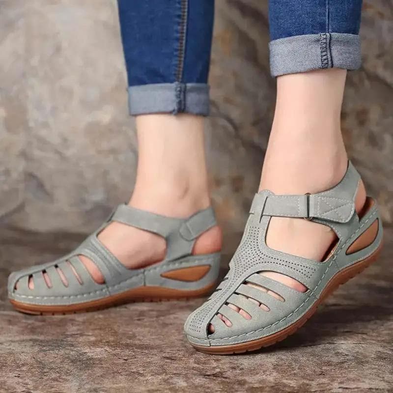 Women Shoes Sandals Premium Mid Heels Platform Shoes Woman Premium Orthopedic Party Plus Size Chaussure Femme 43