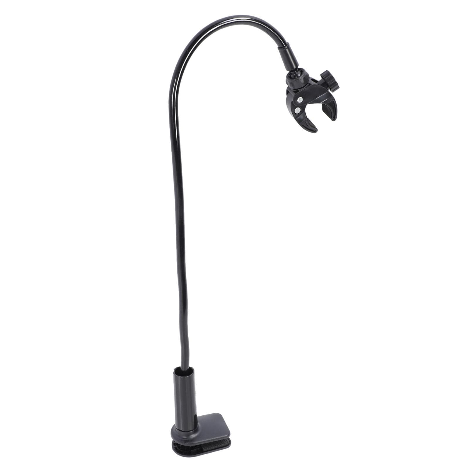 Hair Dryer Stand with Clamp Adjustable Reduce Arm Fatigue Blow Dryer Holder Stand for Dog Grooming black
