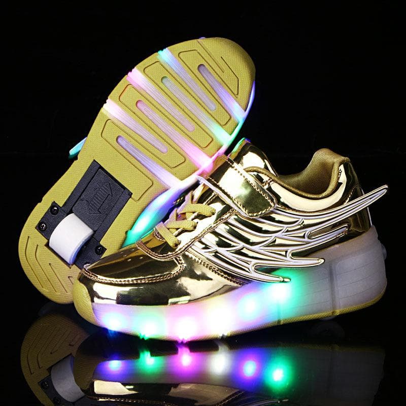 Runaway Shoes LED Classmates Ultra-light Automatic Luminous Shoes Men's and Women's Children's Lamp Shoes Casual Shoes 39