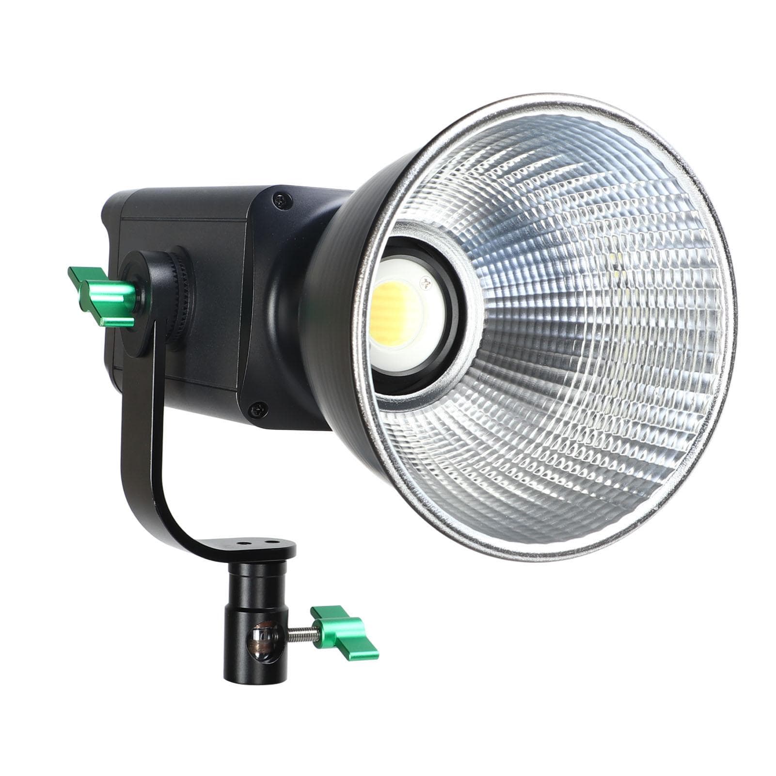 Weeylite Ninja200 LED Video Light 60W COB 2800K‑8500K Video Light Portable Bi Color Video Studio UK Plug