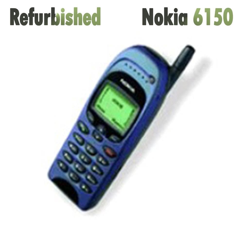 Refurbished Nokia Original Nokia 6150 Mobile Phone With 1 SIM 1 Battery 1 Charger red