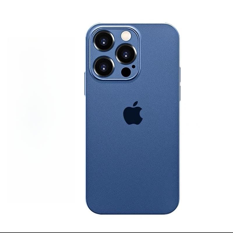 Applicable To Apple 15 Promax Mobile Phone Case IPhone 14 Summer Transparent Matte Lens All Inclusive 13 Ultra-thin Anti-fall iPhone15