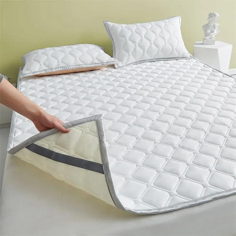 Cotton Hotel Single Double Non-Slip Mat Hotel Thin Mattress Protective Pad Student Dormitory Bed Cotton-Padded Mattress Cushion 90x200cm 1pc