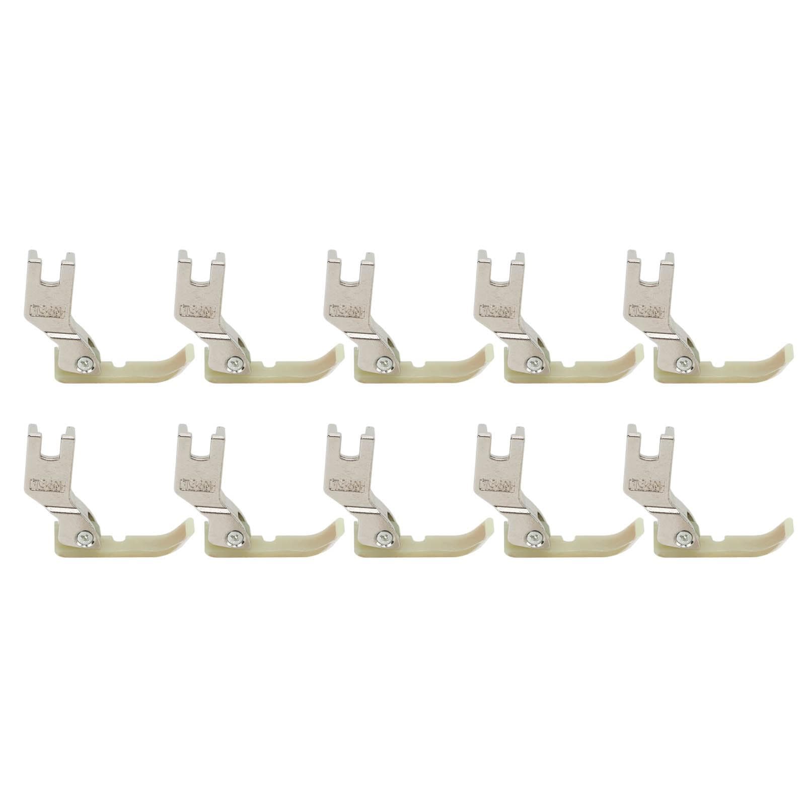10pcs Industrial Sewing Machine Presser Foot for T36N Stainless Steel Plastic Portable