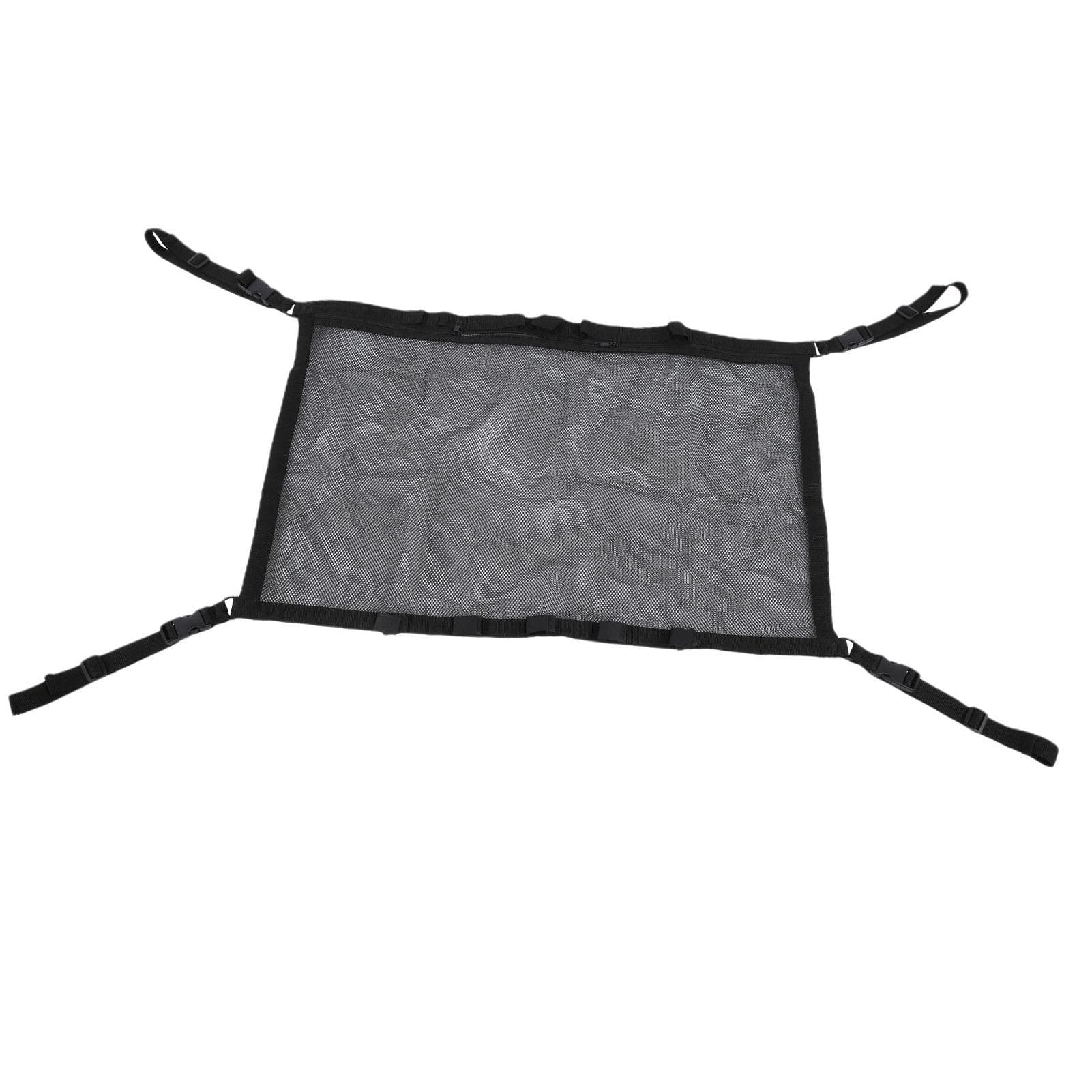 Vehicle Fishing 5 Rod Reel Holder Fishing Pole Rack Carrier with Belt Rod Organizer Net