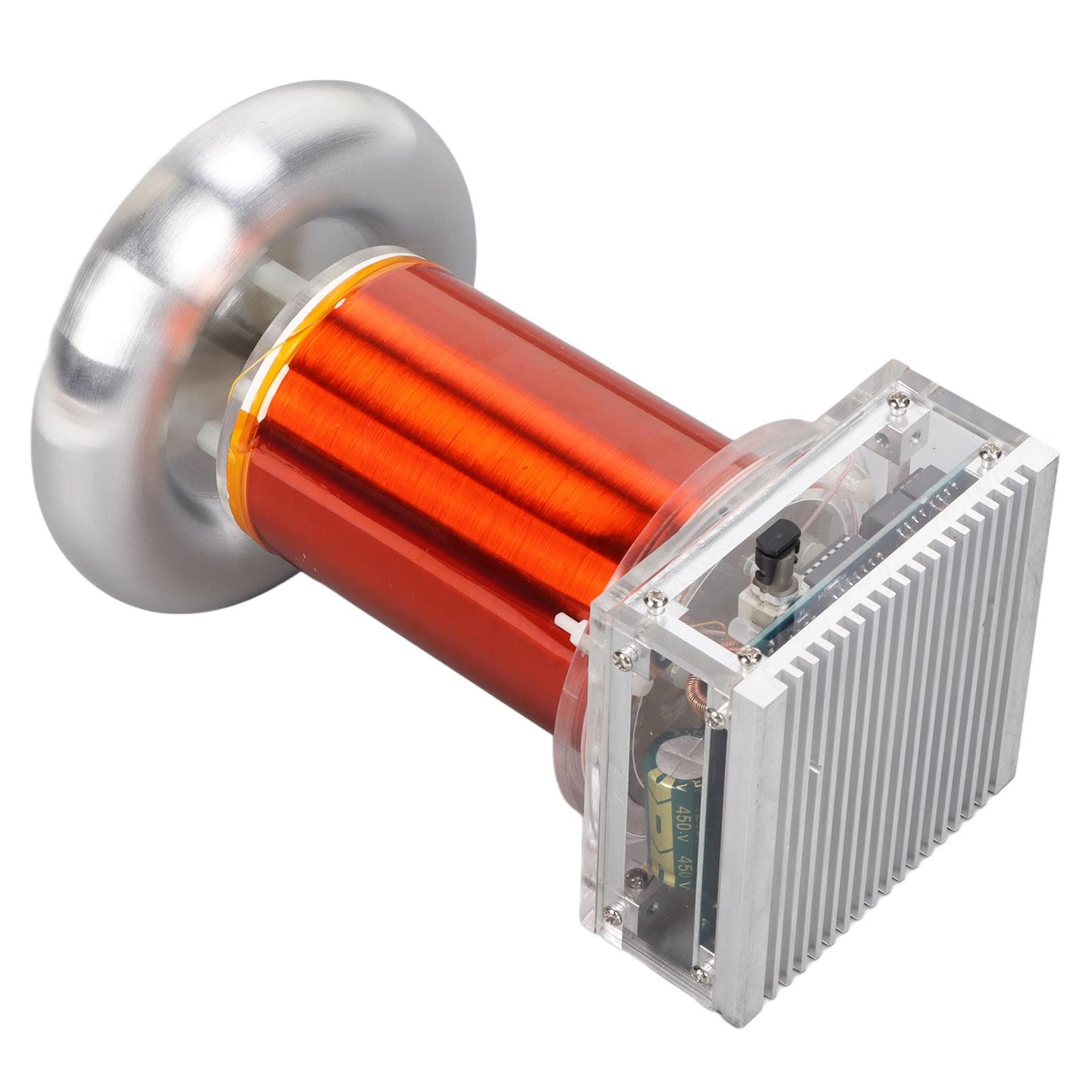 Music Tesla Coil Arc Extinguishing Tesla Coil Artificial Lightning Generator for Teaching AU PLUG