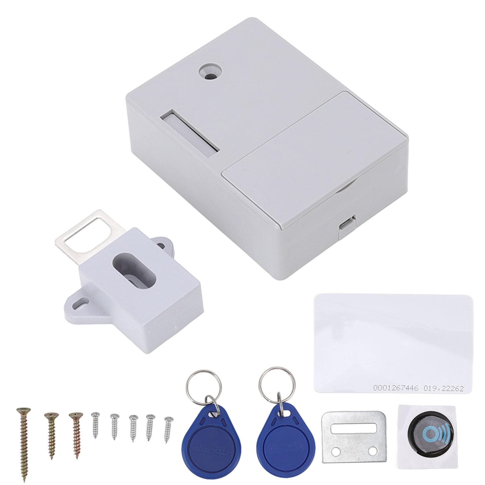 Electronic Cabinet Lock 2 Unlocking Modes High Security Cabinet Lock with Prompt Function for