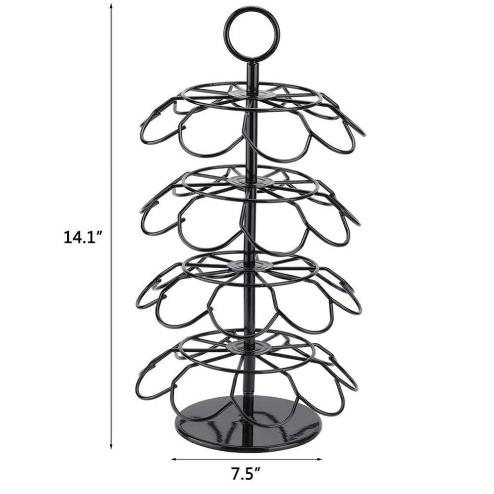 Rotating Coffee Capsule Rack Can Store K-CUP/Dolce Gusto/36 Pieces