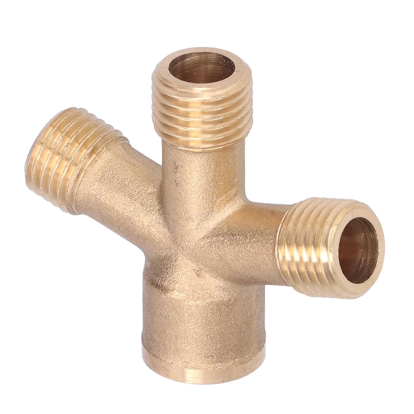 Cross Hose Splitter Garden Hose M14 Thread 4?Way Connector Pipe Fittings for Agricultural Spraying