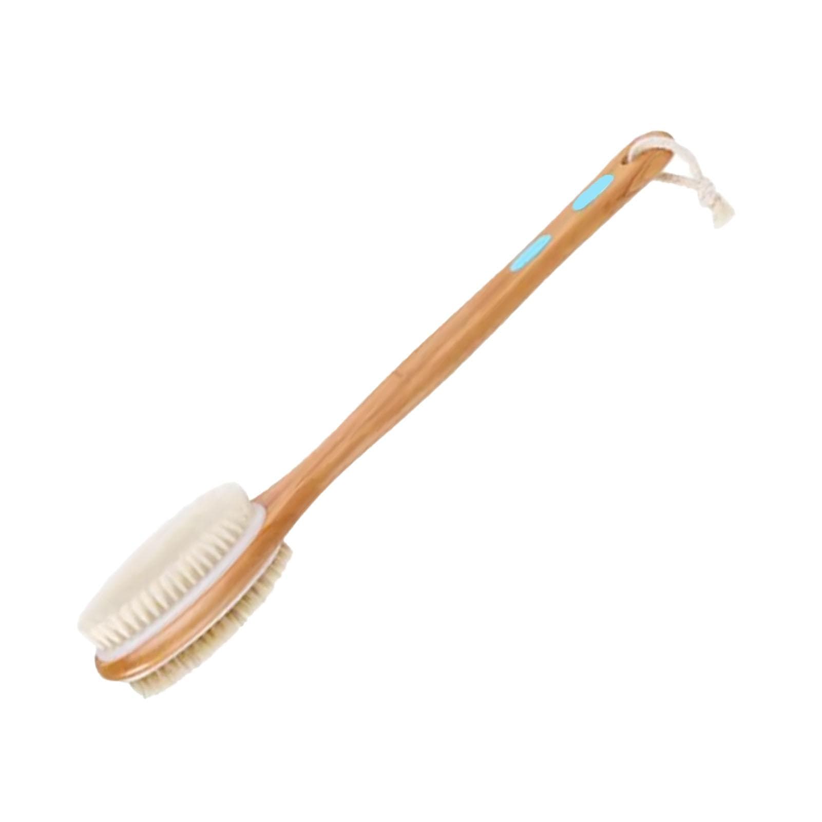 Double Sided Shower Brush Deep Cleaning Massage Promote Blood Circulation Back Scrubber Bath Brush
