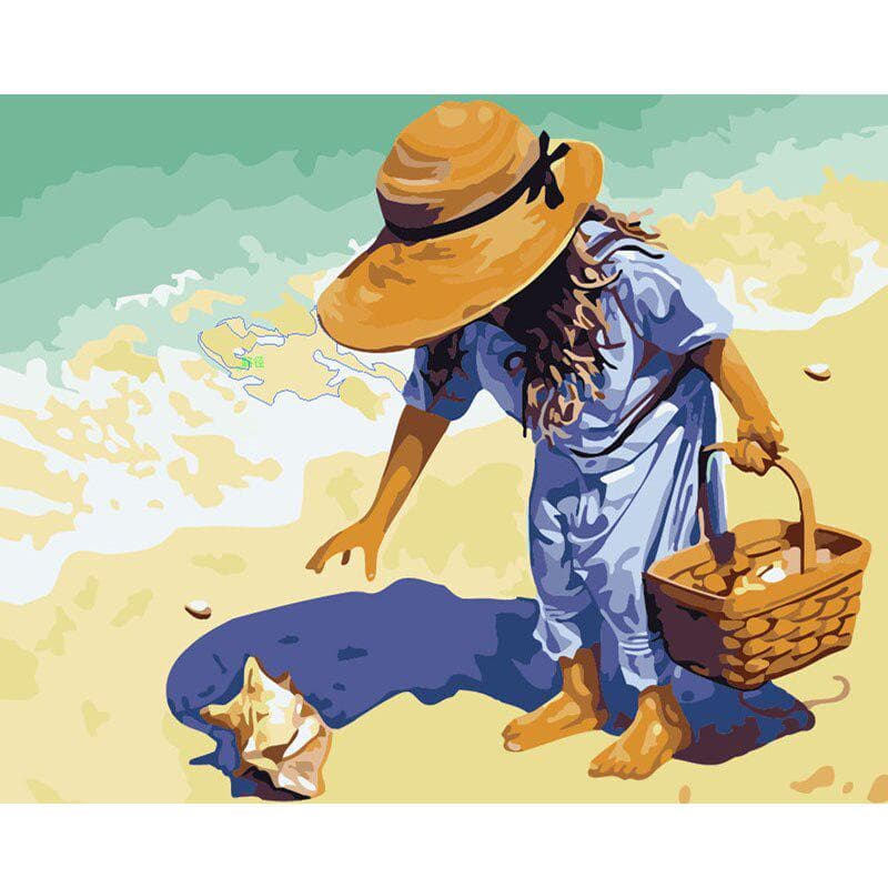 DIY Diamond Painting Oil Painting Girl Cross Stitch Diamond Embroidery Craft Needlework Home Decor 20X30CM