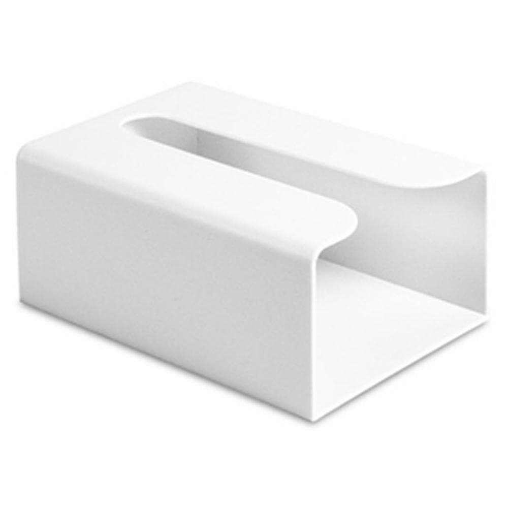 Paper Towel Dispenser Wall Mounted No-drilling Paper Towel Holder Dispenser Bathroom Toilet Tissue White